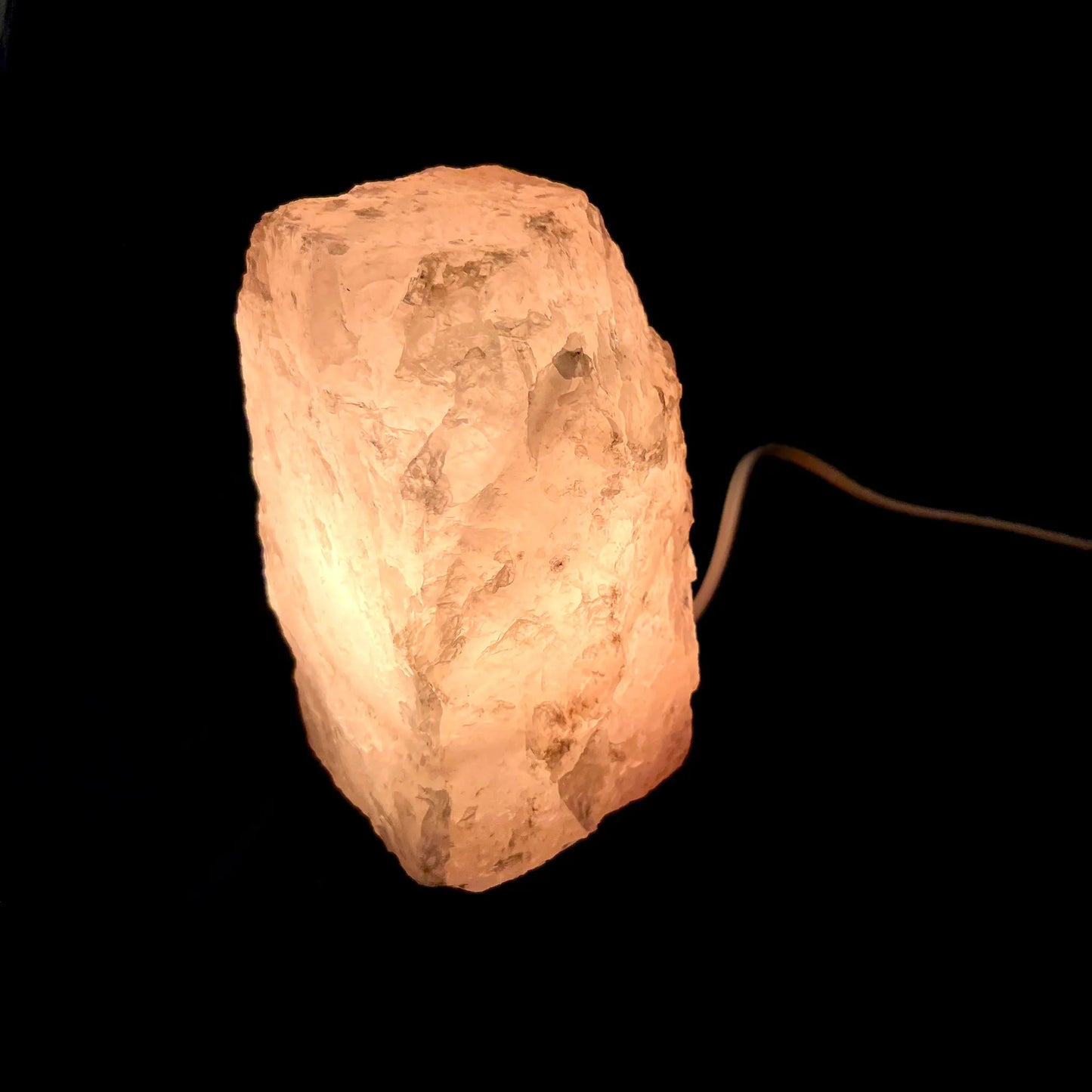 Rose Quartz | Natural Lamp | 4.5 -6"