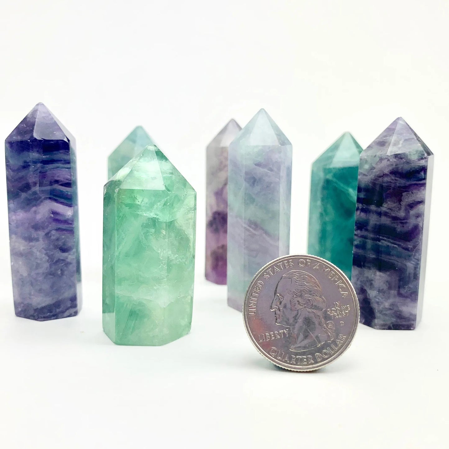 Fluorite | Standing Points | 45-55mm | China