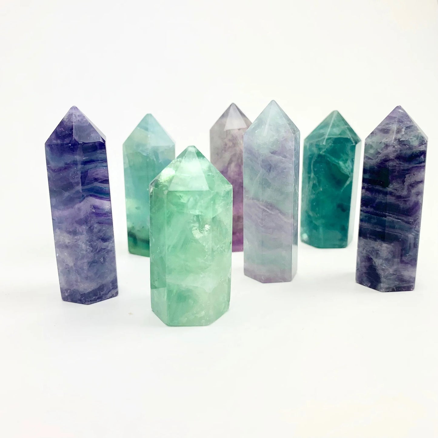 Fluorite | Standing Points | 45-55mm | China