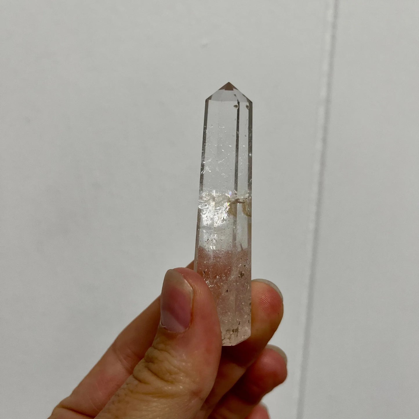 *Clear Quartz | Faceted Standing Point | 45-70mm | Brazil