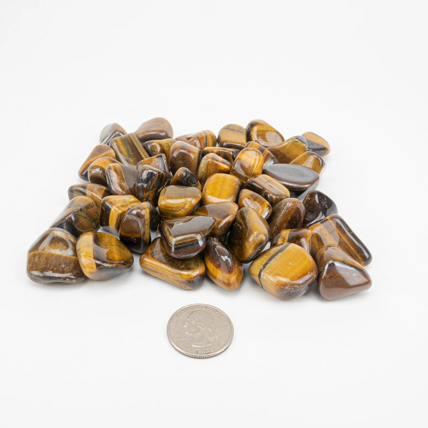 Tiger Eye | Tumbled | KILO Lot | 20-35mm | Africa