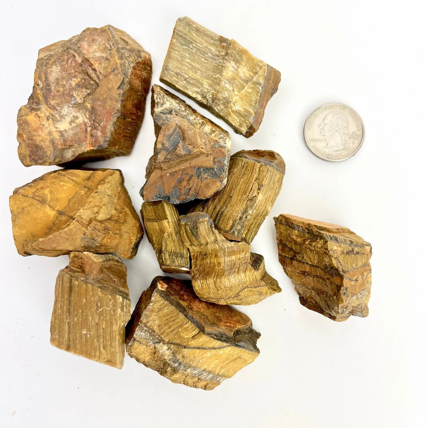 Tiger Eye | Rough | 35-50mm | 1 lb | South Africa