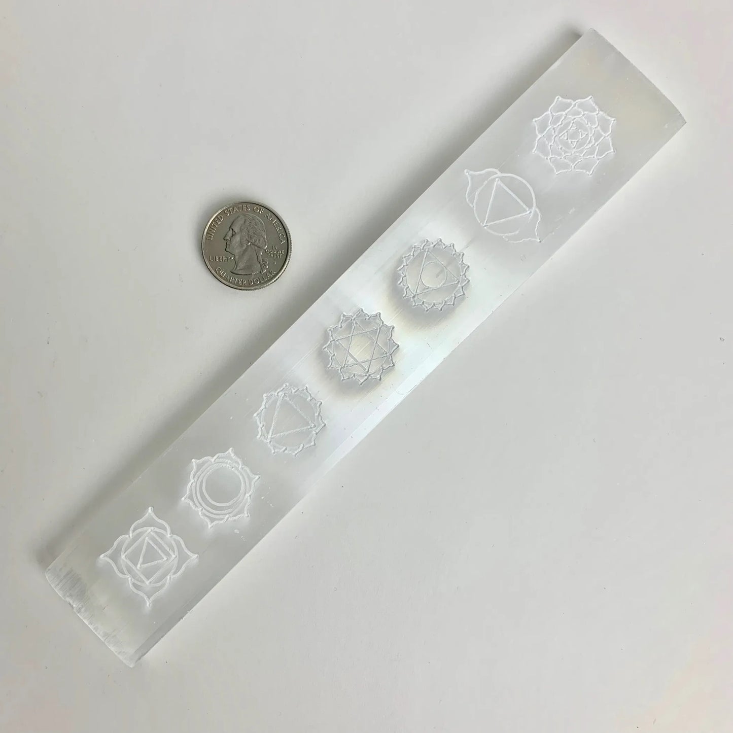 *Selenite Chakra Crystal Charging Plate | Morocco | Choose a Size!
