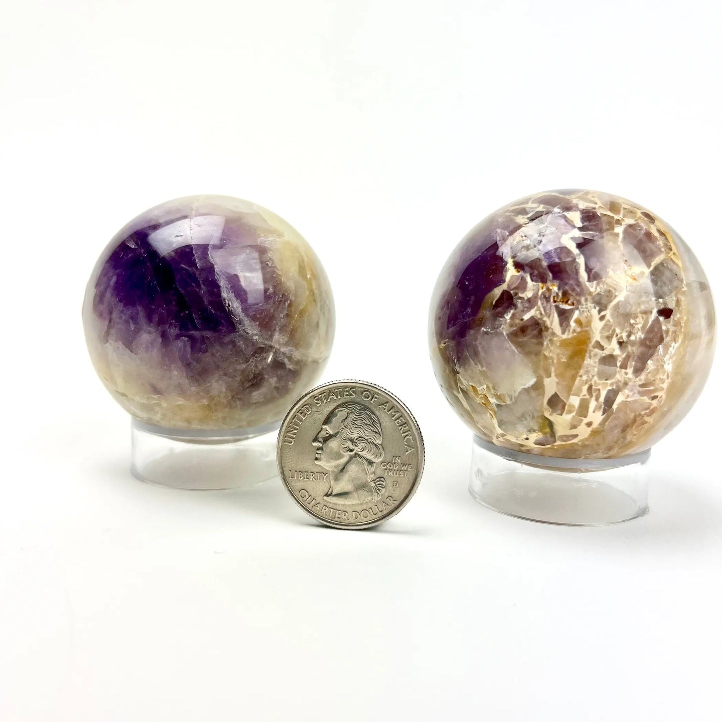 *Chevron Amethyst Sphere | Brazil
