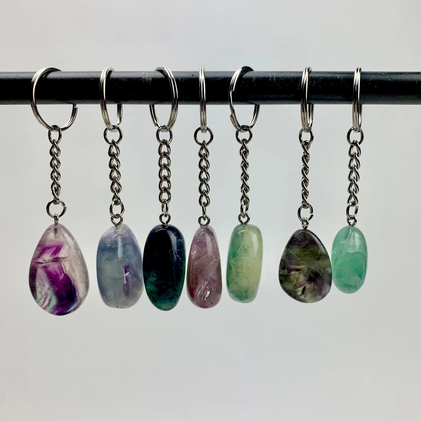 Fluorite Keychains | 30-40mm