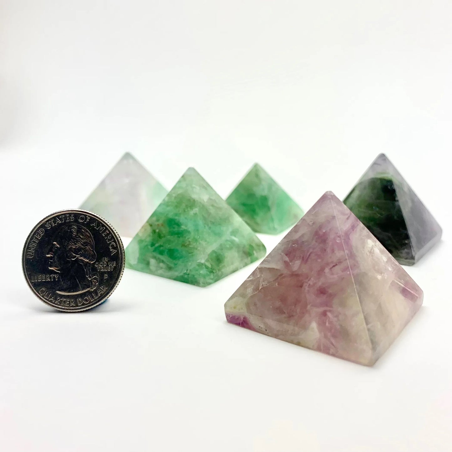 Fluorite Pyramids | 25-30mm