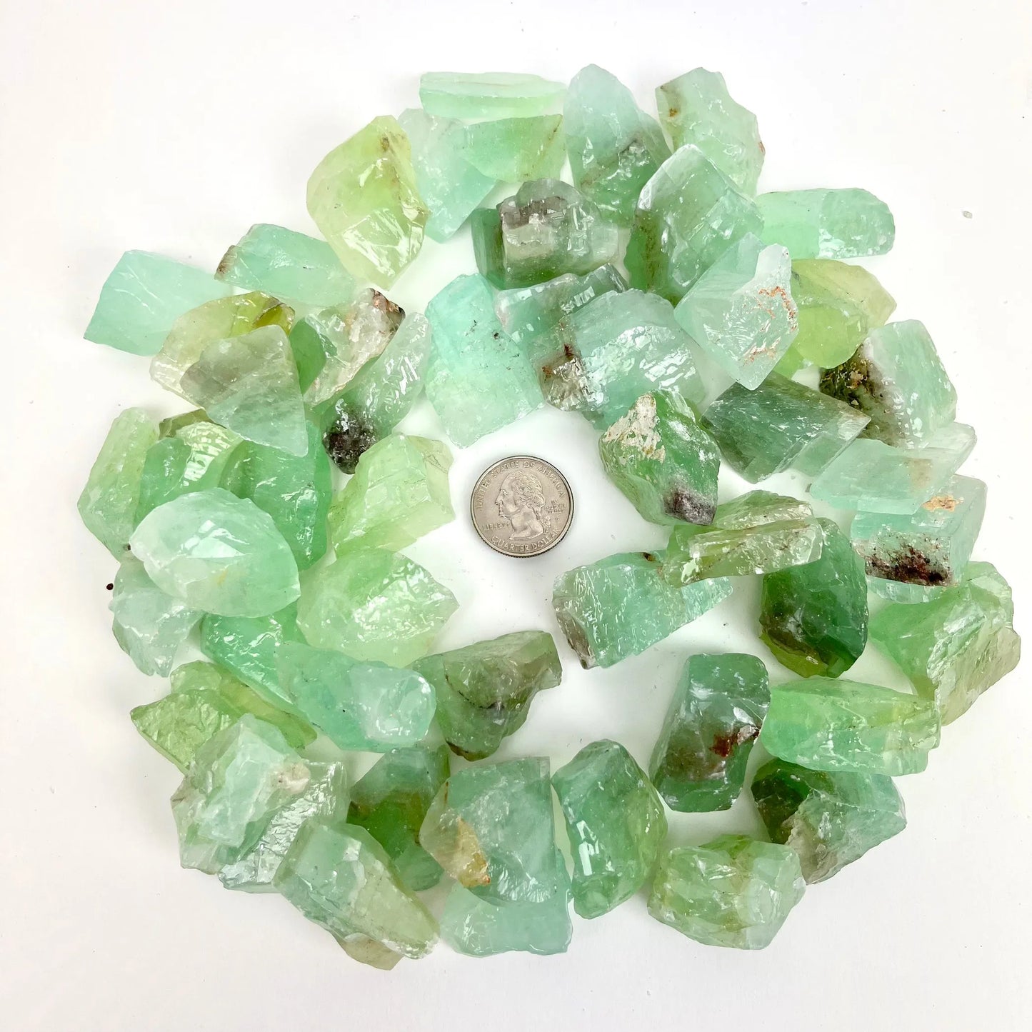 Green Calcite | 1 lb | Mexico