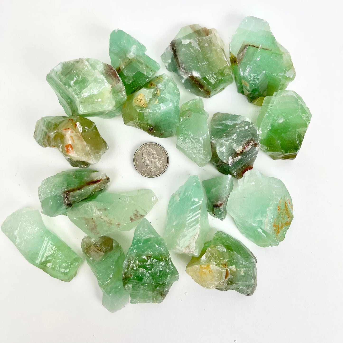 Green Calcite | 1 lb | Mexico