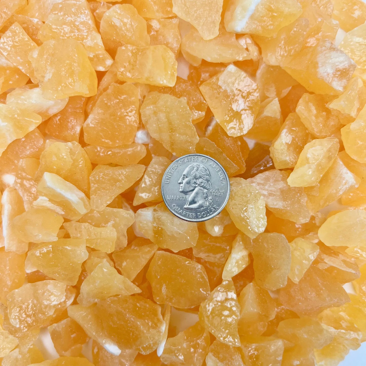 Orange Calcite | 1 lb | Mexico