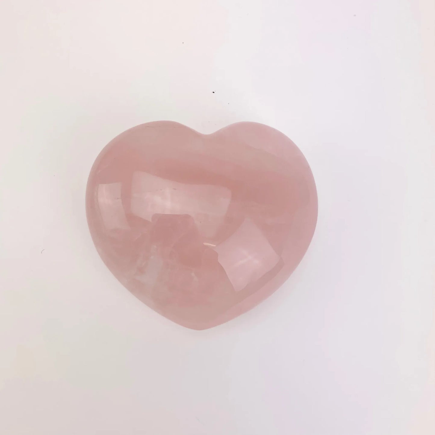Rose Quartz Heart 3-4"