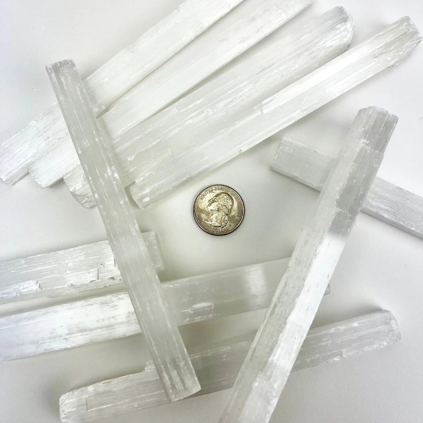 Selenite Sticks | "Crystal Charging Wands" | Morocco