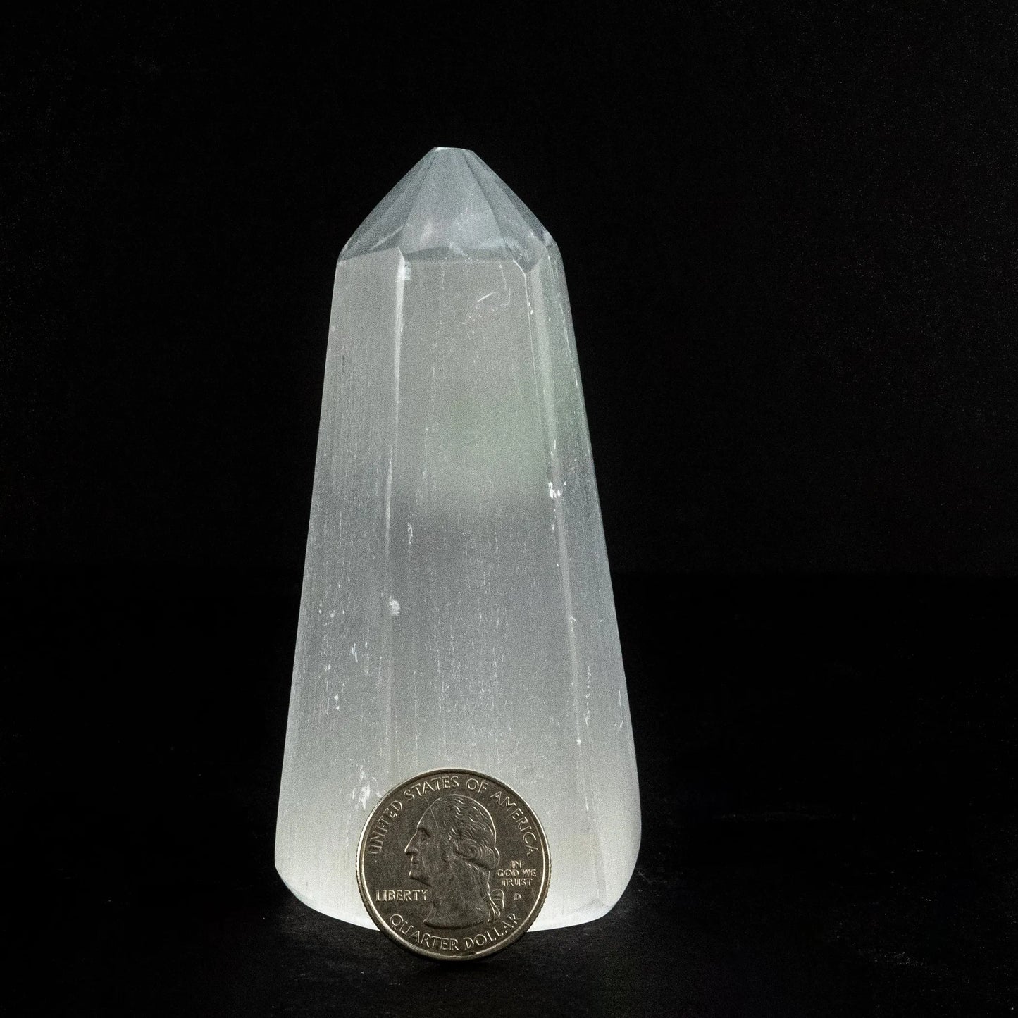 *Selenite Obelisk Points | 10 cm | Morocco