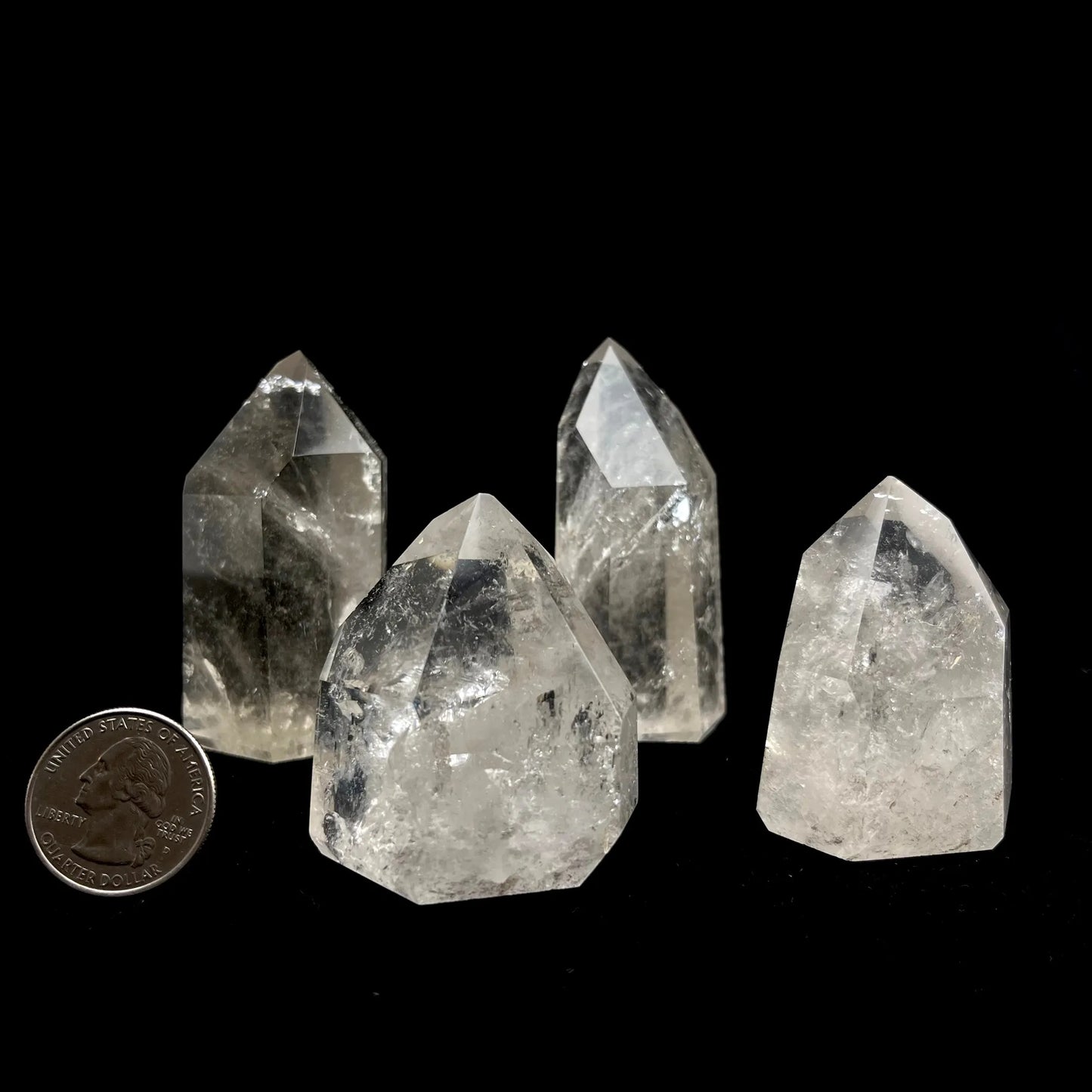 *Clear Quartz | Polished Standing Points | 40-70mm | Brazil