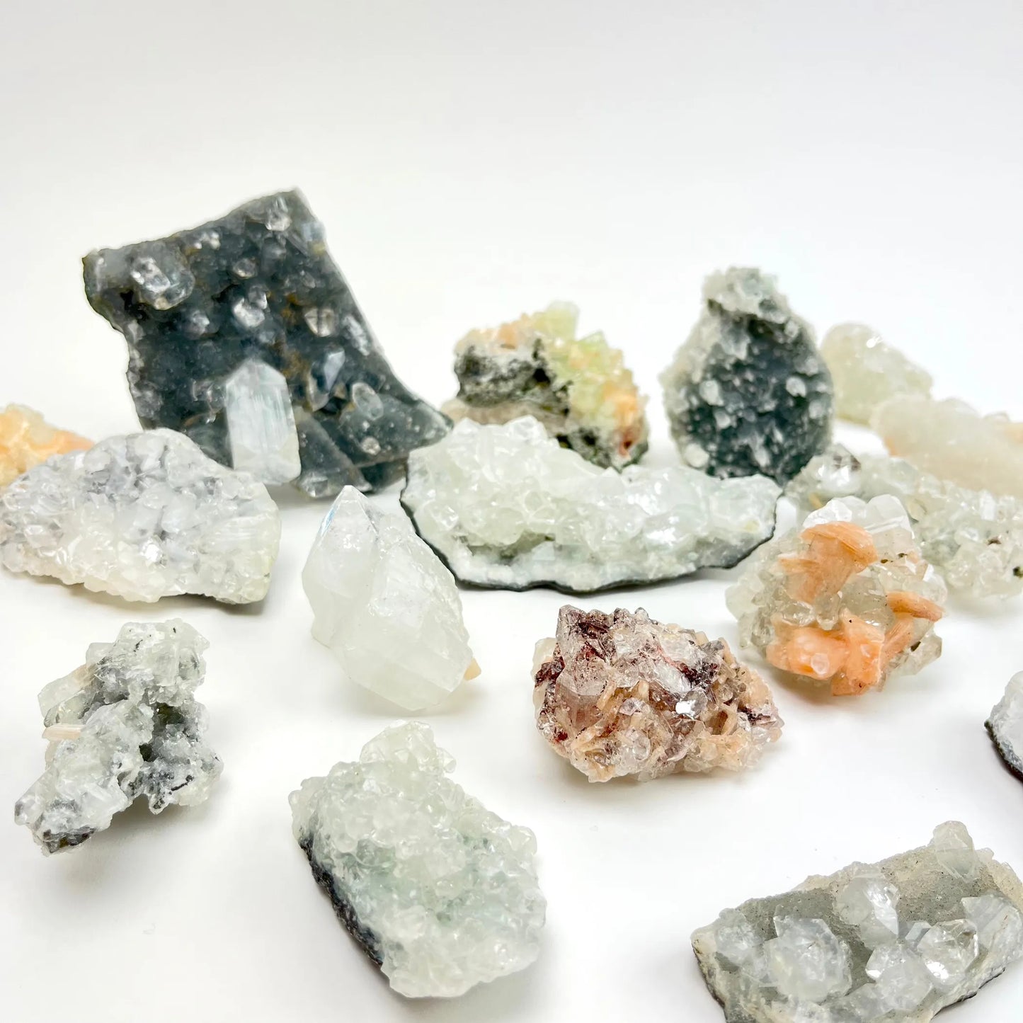 Apophyllite | Assorted | Clusters | India