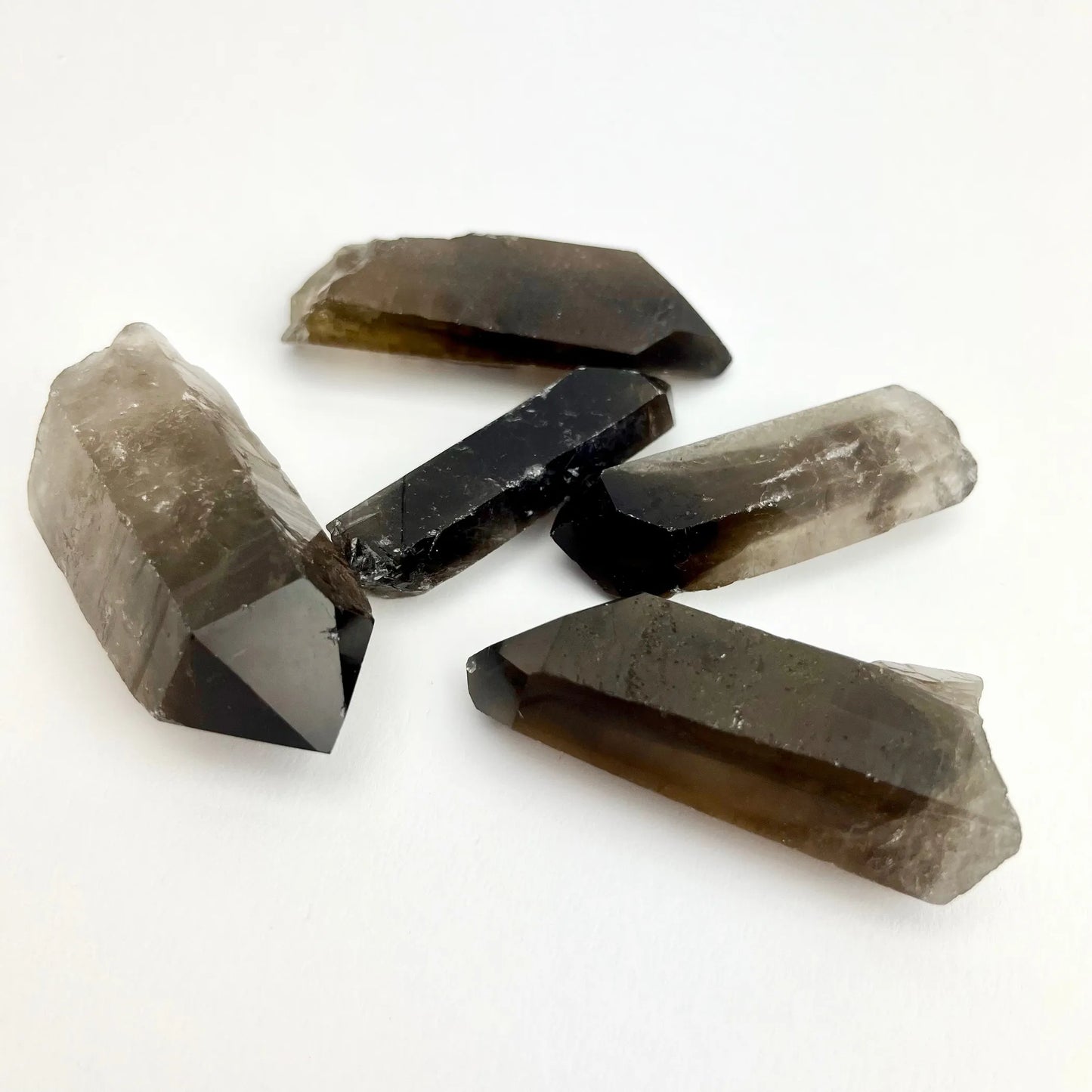 *Smoky Quartz | Raw Wand Points | Brazil