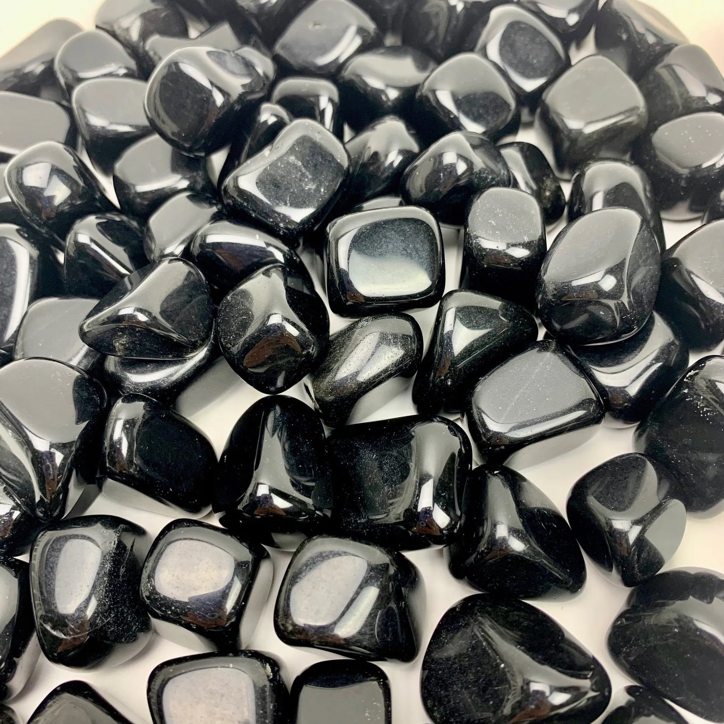 Black Obsidian | Tumbled | Mexico | Kilo Lot