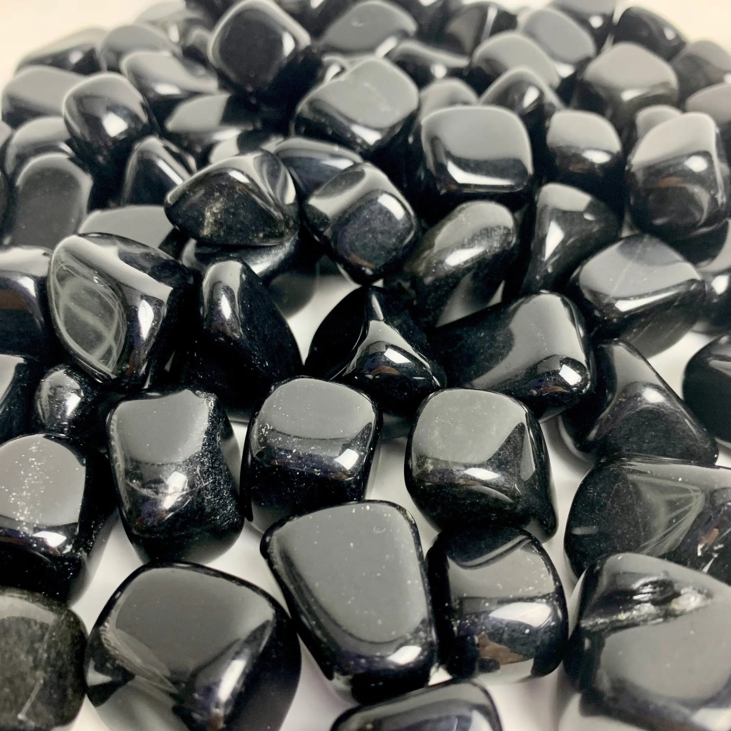 Black Obsidian | Tumbled | Mexico | Kilo Lot